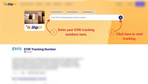 evri tracking contact number